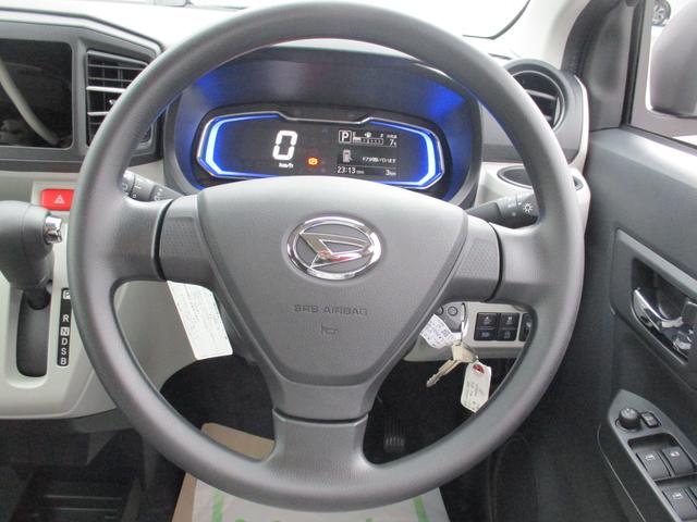 ミライース Ｘ　ＳＡＩＩＩ　Ｒ７年式　届出済み未使用車　キーレス　２ｋｍ（17枚目）