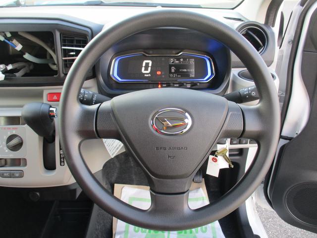 ミライース Ｘ　ＳＡＩＩＩ　Ｒ７年式　届出済み未使用車　キーレス　２ｋｍ（17枚目）