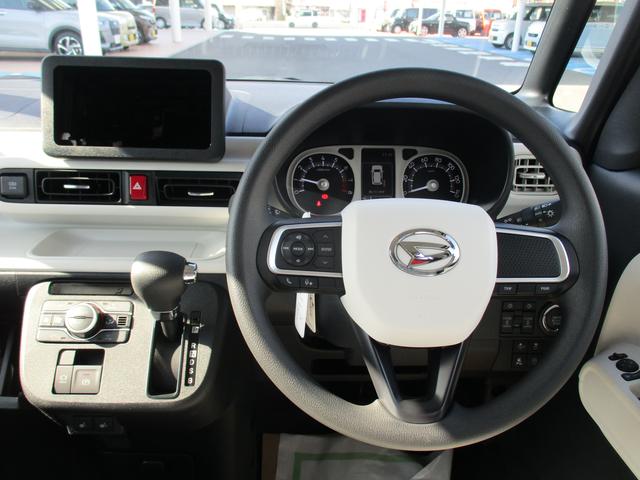 ムーヴキャンバス ストライプスG R7年式 届出済み未使用車 両側パワースライドドア 2km(15枚目)