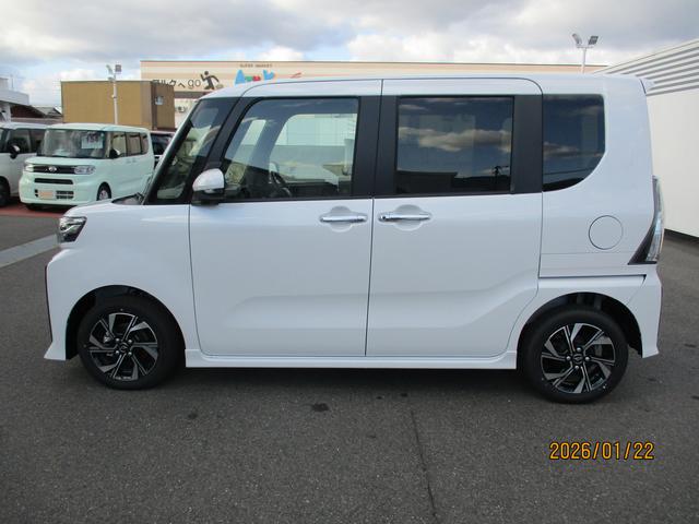 タント カスタムＸ　Ｒ７年式　届出済み未使用車　両側パワースライドドア　４ｋｍ（10枚目）