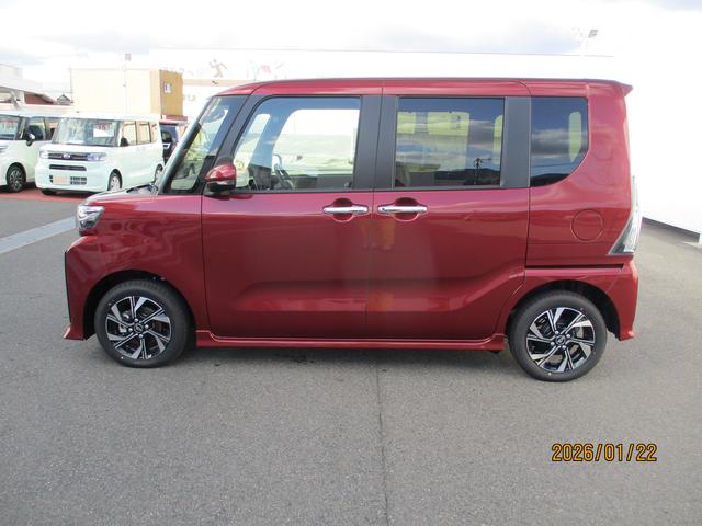 タント カスタムX R7年式 届出済み未使用車 左右パワースライドドア 5km(10枚目)