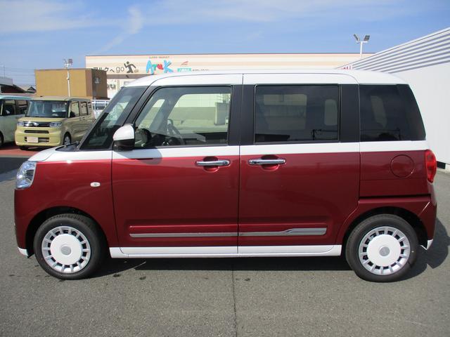 ムーヴキャンバス ストライプスＧ　Ｒ７年式　届出済み未使用車　キーフリー　両側パワースライドドア　３ｋｍ（9枚目）