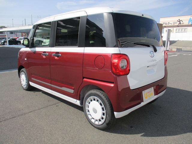 ムーヴキャンバス ストライプスＧ　Ｒ７年式　届出済み未使用車　キーフリー　両側パワースライドドア　３ｋｍ（10枚目）