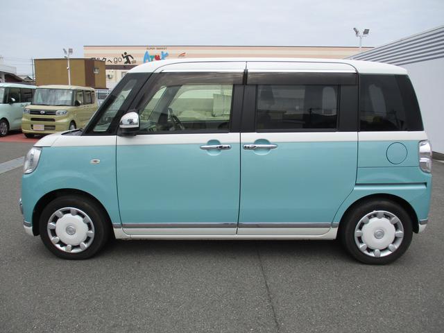 ムーヴキャンバス Gメイクアップリミテッド SAIII H31年式 純正ナビ パノラマモニター 両側パワースライドドア 44155km(9枚目)