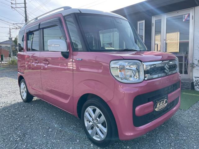 スペーシア ハイブリッドＸ　両側電動スライドドア・レーダーサポートブレーキ・リヤアシストセンサー・スマートキー・純正アルミ・運転席シートヒーター・バックカメラ・ＥＴＣ（4枚目）