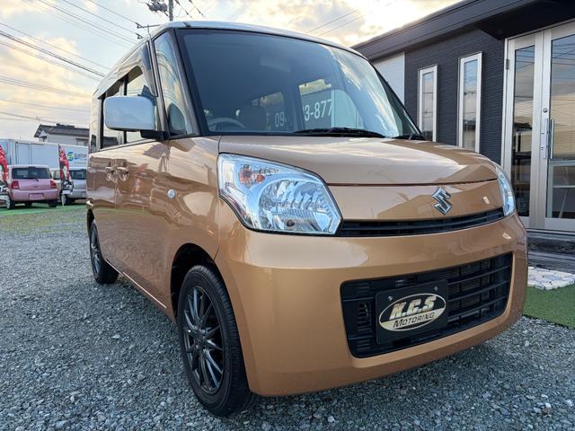 スペーシア Ｘ　両側スライドドア（片側電動）アイドリング・Ｐａｎａｓｏｎｉｃナビ・スマートキー・電動格納ミラー・ベンチシート・オートエアコン・ＤＶＤ再生・バックカメラ（2枚目）