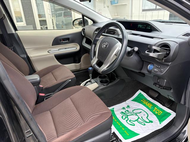 アクア Ｇ　純正ナビ・１６インチアルミホイール・アイドリングストップ・スマートキー・電動格納ミラー・オートライト・オートエアコン・Ｂｌｕｅｔｏｏｔｈ・ＥＴＣ（23枚目）