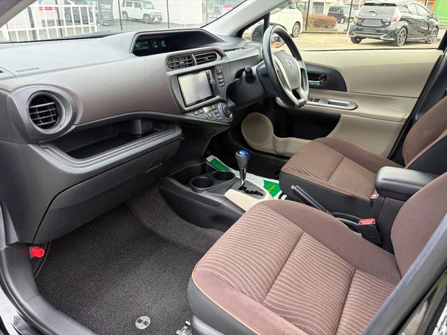 アクア Ｇ　純正ナビ・１６インチアルミホイール・アイドリングストップ・スマートキー・電動格納ミラー・オートライト・オートエアコン・Ｂｌｕｅｔｏｏｔｈ・ＥＴＣ（26枚目）