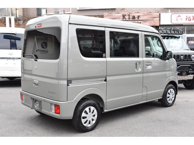 エブリイ ジョインターボ　届出済未使用車／新色モスグレー／ＬＥＤヘッドライト／スマートキー／両側パワースライドドア／オートエアコン／ハイルーフ／スズキセーフティサポート（6枚目）