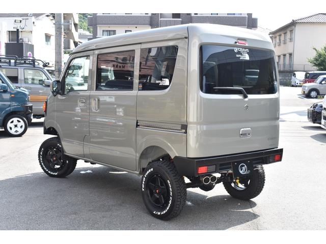 エブリイ ジョインターボ　ＪＯＩＮターボ４ＷＤ／丸目４インチリフトアップ新車コンプリート／アウトクラスカーズ４インチリフトアップキット／前後ショートバンパー／バンパーガード／オープンカントリーＲＴタイヤ／直前直左対策（8枚目）