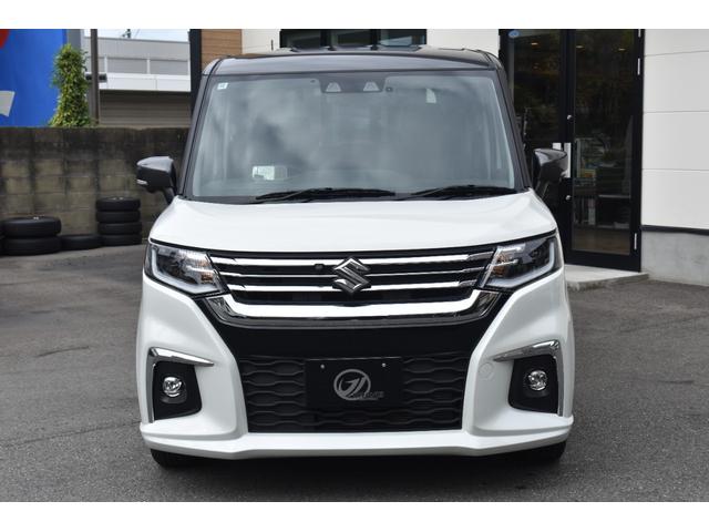 ソリオ ハイブリッドＭＺ　法人ワンオーナー／２トーンルーフ／禁煙車／スマートキー／全方位モニター付９インチナビ／フルセグＴＶ／ＢＴオーディオ／両側パワースライドドア／ＥＴＣ／ＬＥＤヘッドライト／純正１５インチＡＷ／（4枚目）