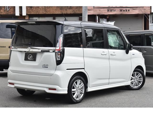 ソリオ ハイブリッドＭＺ　法人ワンオーナー／２トーンルーフ／禁煙車／スマートキー／全方位モニター付９インチナビ／フルセグＴＶ／ＢＴオーディオ／両側パワースライドドア／ＥＴＣ／ＬＥＤヘッドライト／純正１５インチＡＷ／（6枚目）