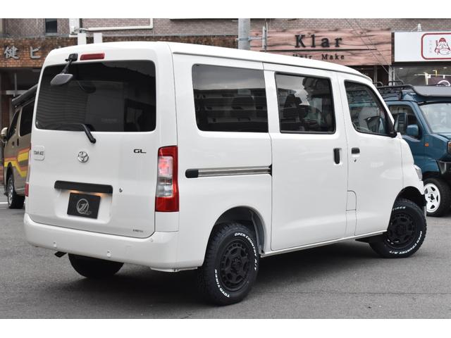 タウンエースバン ＧＬ　ラムエースフェイスキット新車コンプリート／ＨＩＰＰＯＣＡＲリアウインドウパネル／Ｗｅｄｓ１４インチＡＷ／ＴＯＹＯオープンカントリーホワイトレタータイヤ／外装コンプリート／（6枚目）