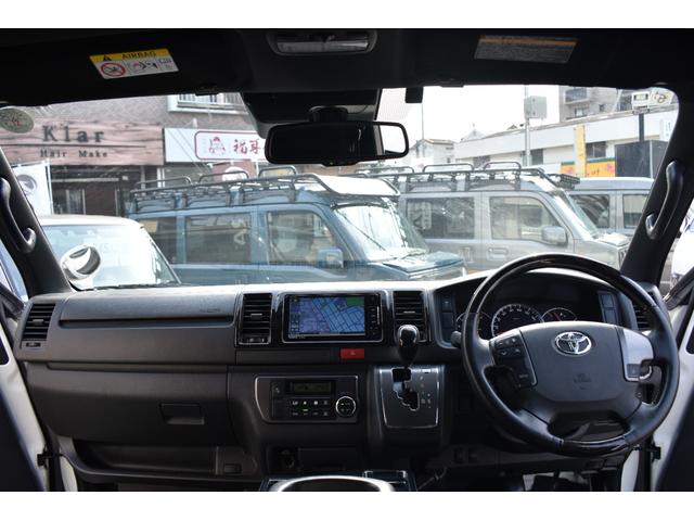 ハイエースバン スーパーＧＬ　ダークプライムＩＩ　ワンオーナー／パナソニックナビ／フルセグ／Ｂカメラ／両側パワースライドドア／モデリスタフルエアロ／１．５インチローダウン／ファブレス１７インチＡＷ／ＥＴＣ／スマートキー／セーフティセンス／（15枚目）