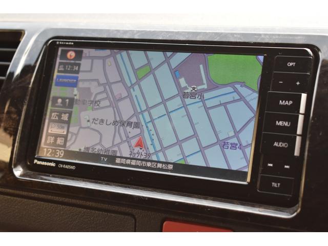 ハイエースバン スーパーＧＬ　ダークプライムＩＩ　ワンオーナー／パナソニックナビ／フルセグ／Ｂカメラ／両側パワースライドドア／モデリスタフルエアロ／１．５インチローダウン／ファブレス１７インチＡＷ／ＥＴＣ／スマートキー／セーフティセンス／（18枚目）