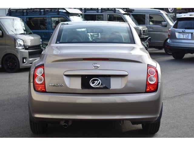 マイクラＣ＋Ｃ ベースグレード　女性ワンオーナー／禁煙車／キーレス／ハーフレザーシート／本革巻きステアリング／シートヒーター／電動オープン／純正ナビ／地デジＴＶ／社外デジタルインナーミラー／シートヒーター／点検整備記録簿（7枚目）