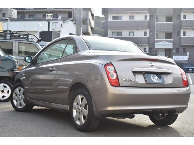 マイクラＣ＋Ｃ ベースグレード　女性ワンオーナー／禁煙車／キーレス／ハーフレザーシート／本革巻きステアリング／シートヒーター／電動オープン／純正ナビ／地デジＴＶ／社外デジタルインナーミラー／シートヒーター／点検整備記録簿（8枚目）