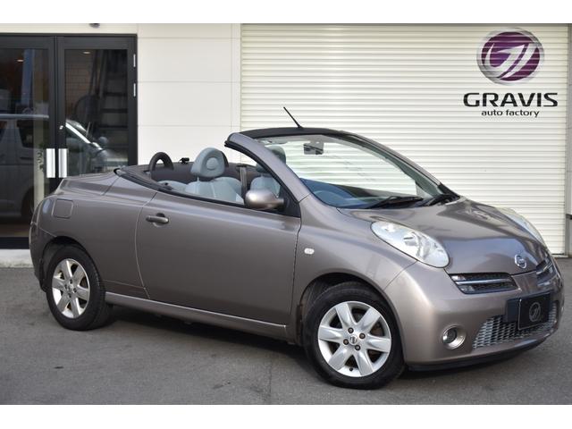 マイクラＣ＋Ｃ ベースグレード　女性ワンオーナー／禁煙車／キーレス／ハーフレザーシート／本革巻きステアリング／シートヒーター／電動オープン／純正ナビ／地デジＴＶ／社外デジタルインナーミラー／シートヒーター／点検整備記録簿（9枚目）