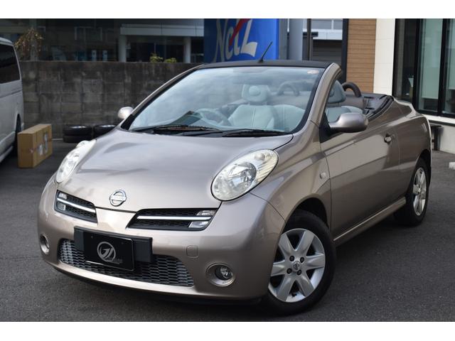 マイクラＣ＋Ｃ ベースグレード　女性ワンオーナー／禁煙車／キーレス／ハーフレザーシート／本革巻きステアリング／シートヒーター／電動オープン／純正ナビ／地デジＴＶ／社外デジタルインナーミラー／シートヒーター／点検整備記録簿（11枚目）