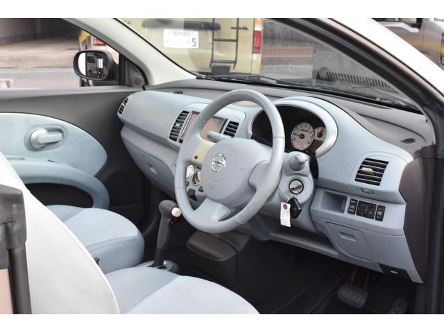 マイクラＣ＋Ｃ ベースグレード　女性ワンオーナー／禁煙車／キーレス／ハーフレザーシート／本革巻きステアリング／シートヒーター／電動オープン／純正ナビ／地デジＴＶ／社外デジタルインナーミラー／シートヒーター／点検整備記録簿（18枚目）