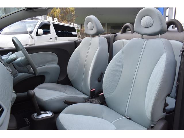 マイクラＣ＋Ｃ ベースグレード　女性ワンオーナー／禁煙車／キーレス／ハーフレザーシート／本革巻きステアリング／シートヒーター／電動オープン／純正ナビ／地デジＴＶ／社外デジタルインナーミラー／シートヒーター／点検整備記録簿（36枚目）