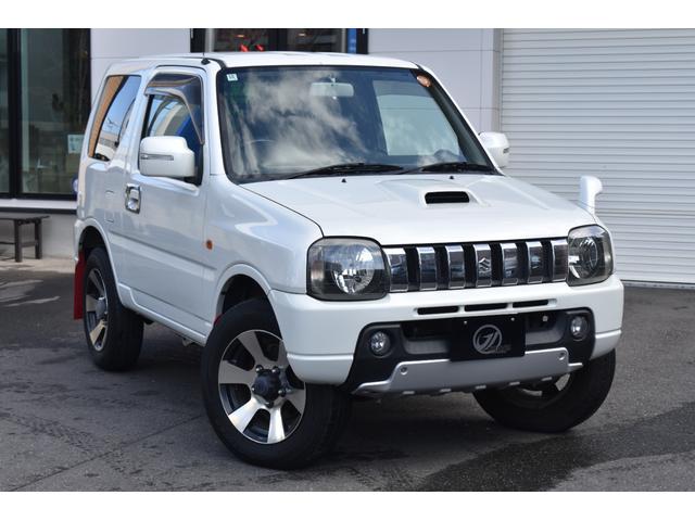 ジムニー クロスアドベンチャーＸＣ　ワンオーナー／禁煙車／レザーコンビシート／イクリプスＨＤＤナビ／フルセグＴＶ／ＥＴＣ／本革巻きステアリング／ボタン式トランスファ／（3枚目）