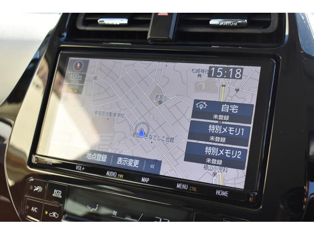 プリウス Ｓツーリングセレクション　後期モデル／ユーザー様買取車／スマートキー／純正９インチナビ／フルセグＴＶ／パノラマモニター／ＢＴオーディオ／ＬＥＤヘッドライト・フォグ／ソフトレザーシート／シートヒーター／純正１７ＡＷ／ＡＣ１００Ｖ（18枚目）