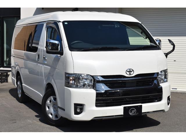 ハイエースバン スーパーGL ダークプライムII ユーザー様買取車/ワンオーナー/禁煙車/ワイドボディ/ディーゼルターボ/ミドルルーフ/パンテーラセキュリティ/純正ナビ・TV/パノラミックビューモニター/前後型ドライブレコーダー/ハーフレザーシート/(3枚目)