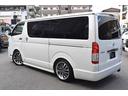 ハイエースバン スーパーＧＬ　ダークプライムＩＩ　ワンオーナー／禁煙車／イクリプスナビ／フルセグＴＶ／４１５ＣＯＢＲＡフルエアロ／２．０インチローダウン／シルクブレイズ１８ＡＷ／助手席エアバッグ／バックカメラ内蔵ジドウボウゲンミラー／小窓付き／（8枚目）