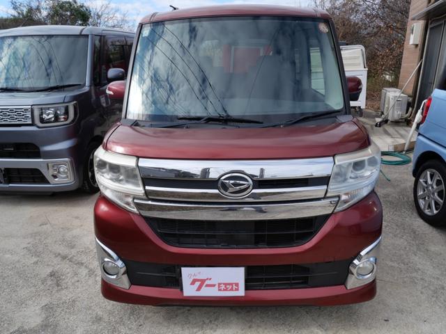 タント カスタムＸ　左側電動スライドドア　スマートキー　プッシュスタート　ナビ　フルセグ　オートエアコン　エコアイドル搭載車　電動格納ミラー（3枚目）