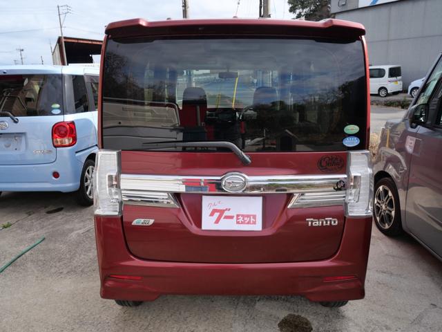 タント カスタムＸ　左側電動スライドドア　スマートキー　プッシュスタート　ナビ　フルセグ　オートエアコン　エコアイドル搭載車　電動格納ミラー（6枚目）