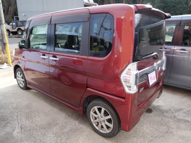 タント カスタムＸ　左側電動スライドドア　スマートキー　プッシュスタート　ナビ　フルセグ　オートエアコン　エコアイドル搭載車　電動格納ミラー（7枚目）