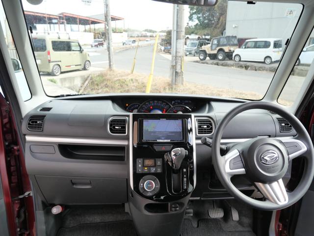 タント カスタムＸ　左側電動スライドドア　スマートキー　プッシュスタート　ナビ　フルセグ　オートエアコン　エコアイドル搭載車　電動格納ミラー（8枚目）