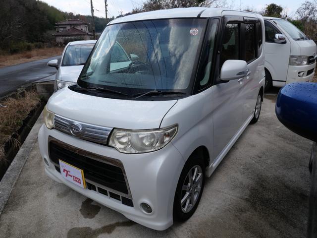 タント カスタムＬ　スマートキー　ナビ　ＥＴＣ　オートエアコン　純正１４インチアルミホイール　プライバシーガラス　セキュリティ　電動格納ミラー（2枚目）