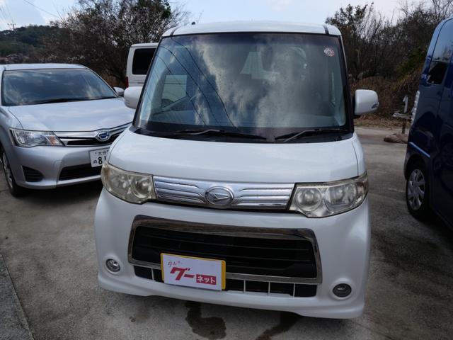 タント カスタムＬ　スマートキー　ナビ　ＥＴＣ　オートエアコン　純正１４インチアルミホイール　プライバシーガラス　セキュリティ　電動格納ミラー（3枚目）