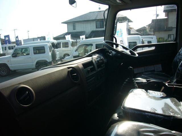 ヒノレンジャー ダンプ　３５００ｋｇ　６速　ＦＭＡＭラジオ　Ｂｔオーディオ　ＥＴＣ　カラーインフォメーションモニター　集中ドアロック　左電動ミラー　オーバーヘッドシェルフ　センターコンソール　横滑り防止装置　荷台新塗装済み（7枚目）