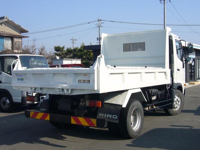 ヒノレンジャー ダンプ　３５００ｋｇ　６速　ＦＭＡＭラジオ　Ｂｔオーディオ　ＥＴＣ　カラーインフォメーションモニター　集中ドアロック　左電動ミラー　オーバーヘッドシェルフ　センターコンソール　横滑り防止装置　荷台新塗装済み（13枚目）