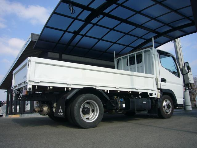 キャンター 全低床 2t オートマ 自動被害軽減ブレーキ 車線逸脱警報・横滑り防止装置 坂道発進補助装置 ETC キーレス インフォメーションモニター アームレスト オーバーヘッドシェルフ 荷台鉄板張り 荷台新塗装済(49枚目)