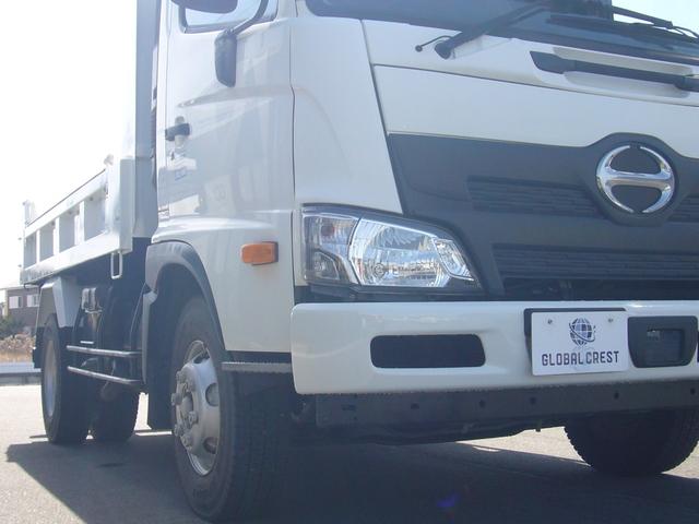 ヒノレンジャー ダンプ 3500kg 6速 FMAMラジオ Btオーディオ カラーインフォメーションモニター ETC 集中ドアロック 横滑り防止装置 オーバーヘッドシェルフ 電動ミラー LEDルームライト 荷台新塗装済み(15枚目)