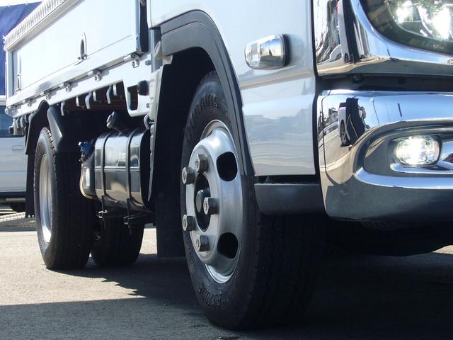 キャンター 全低床　カスタム　５速　ＥＴＣ　オートエアコン　自動被害軽減ブレーキ　車線逸脱警報　坂道発進補助装置　ＬＥＤヘッドライト　デジタルインナーミラー　革調シートカバー　サイドガードアクティブシステム　荷台新塗装済み（56枚目）