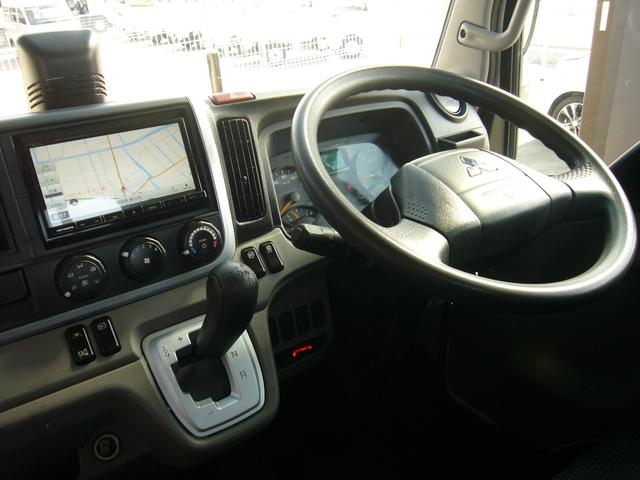 キャンター 1.5全低床 オートマ ナビ ETC Btオーディオ USBコード キーレス 自動被害軽減ブレーキ 車線逸脱警報・横滑り防止装置 坂道発進補助装置 アームレスト オーバーヘッドシェルフ フォグランプ 荷台新塗装済み(5枚目)