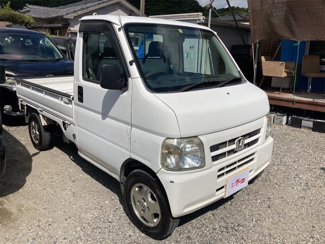 ホンダ アクティ 軽ダンプ 平成8年フルタイム4WD 車検30年6月 5速