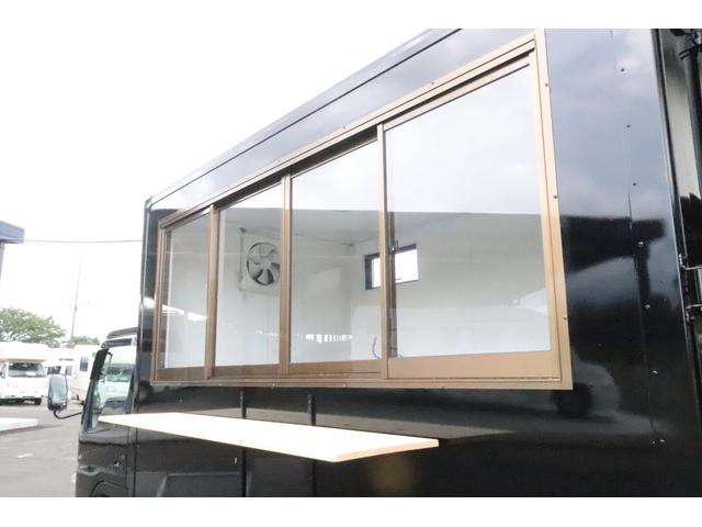 移動販売車 キッチンカー 新規架装 ディーゼル 5MT 1.3t 移動販売車 キッチンカー 換気扇 新品コールドテーブル 新品ステンレス作業台 新品シンク カウンターテーブル NOX・PM適合(23枚目)