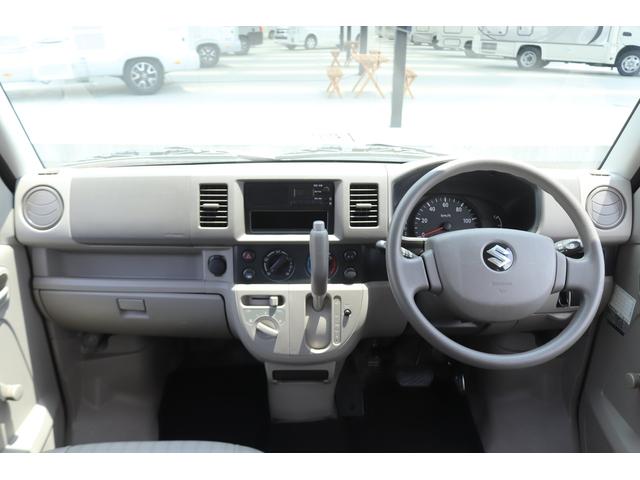 エブリイ 移動販売車 キッチンカー AT 2WD 再塗装済み シンク サイド・リヤ販売窓口 カウンターテーブル ホイールキャップ ポリタンク メニューボード 床板 4ナンバー 軽自動車 PS AC(14枚目)