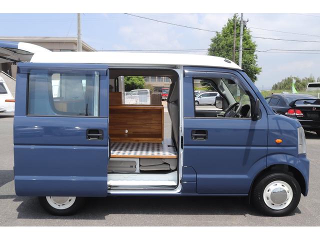 エブリイ 移動販売車 キッチンカー AT 2WD 再塗装済み シンク サイド・リヤ販売窓口 カウンターテーブル ホイールキャップ ポリタンク メニューボード 床板 4ナンバー 軽自動車 PS AC(34枚目)