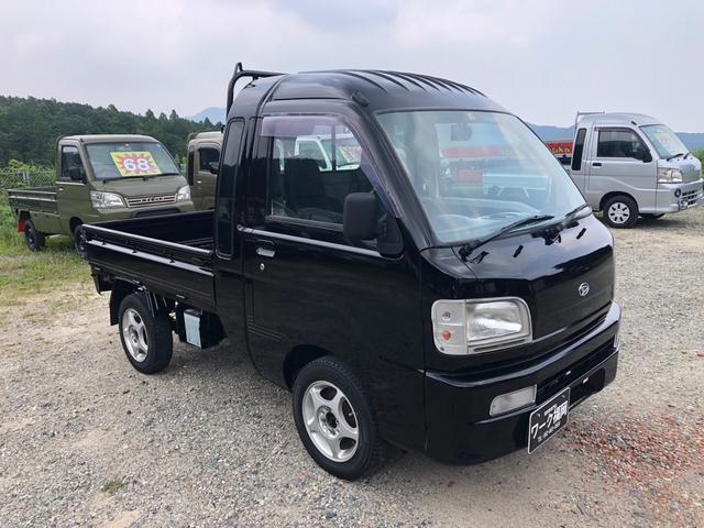 ハイゼットトラック ジャンボ　４ＷＤ　ＭＴ　アルミホイール　エアコン　パワステ　レザーシートカバー新品（13枚目）