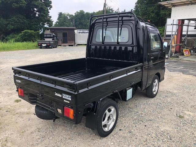 ハイゼットトラック ジャンボ　４ＷＤ　ＭＴ　アルミホイール　エアコン　パワステ　レザーシートカバー新品（15枚目）