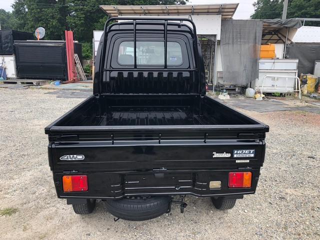 ハイゼットトラック ジャンボ　４ＷＤ　ＭＴ　アルミホイール　エアコン　パワステ　レザーシートカバー新品（16枚目）