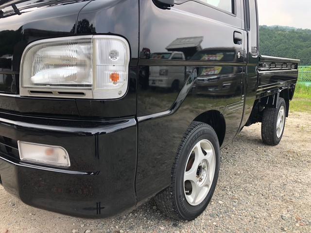ハイゼットトラック ジャンボ　４ＷＤ　ＭＴ　アルミホイール　エアコン　パワステ　レザーシートカバー新品（26枚目）