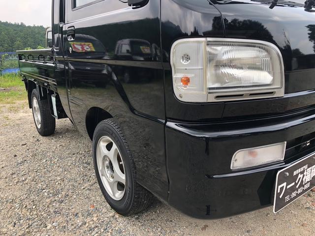 ハイゼットトラック ジャンボ　４ＷＤ　ＭＴ　アルミホイール　エアコン　パワステ　レザーシートカバー新品（36枚目）